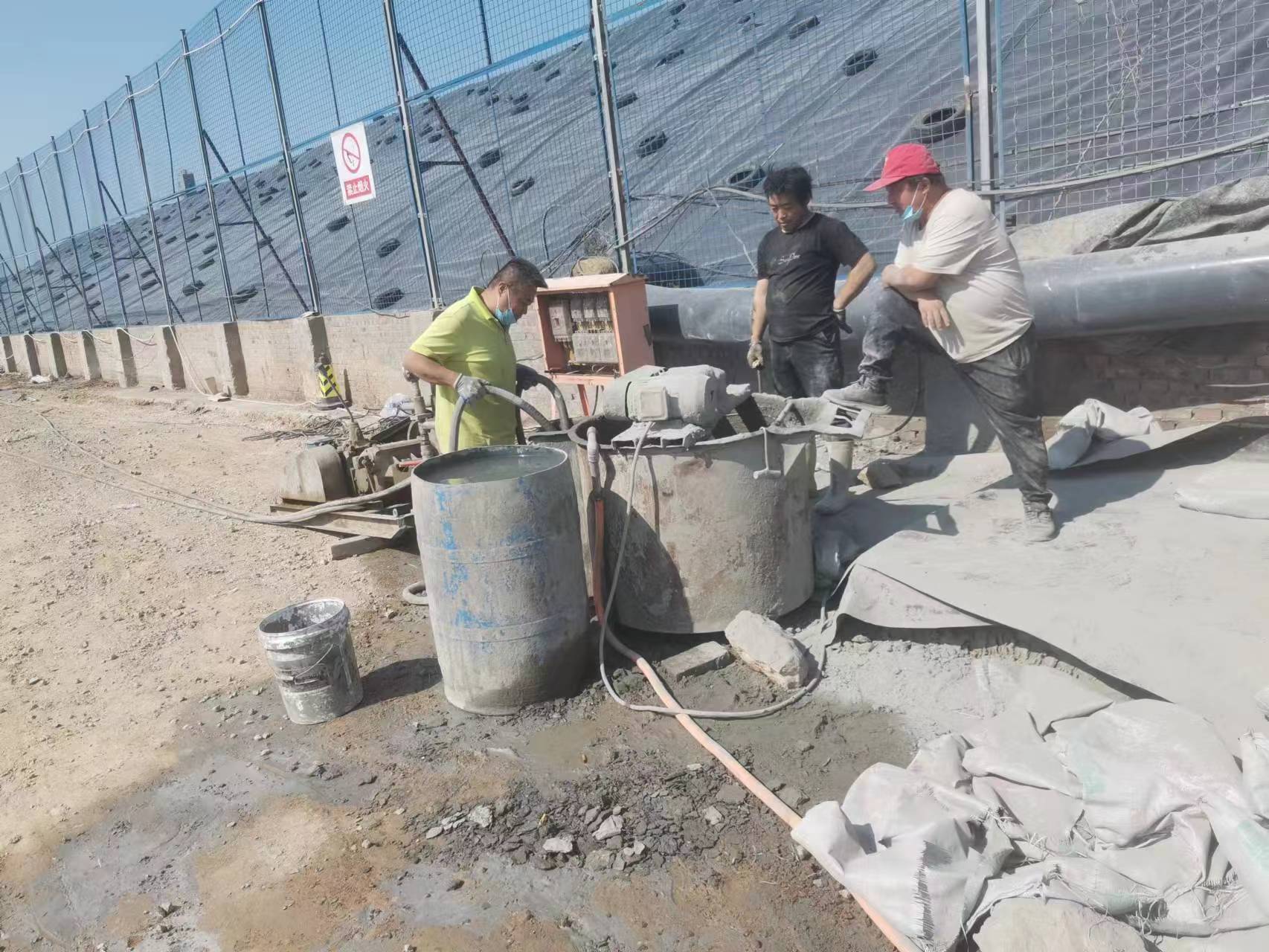 夹江袖阀管注浆